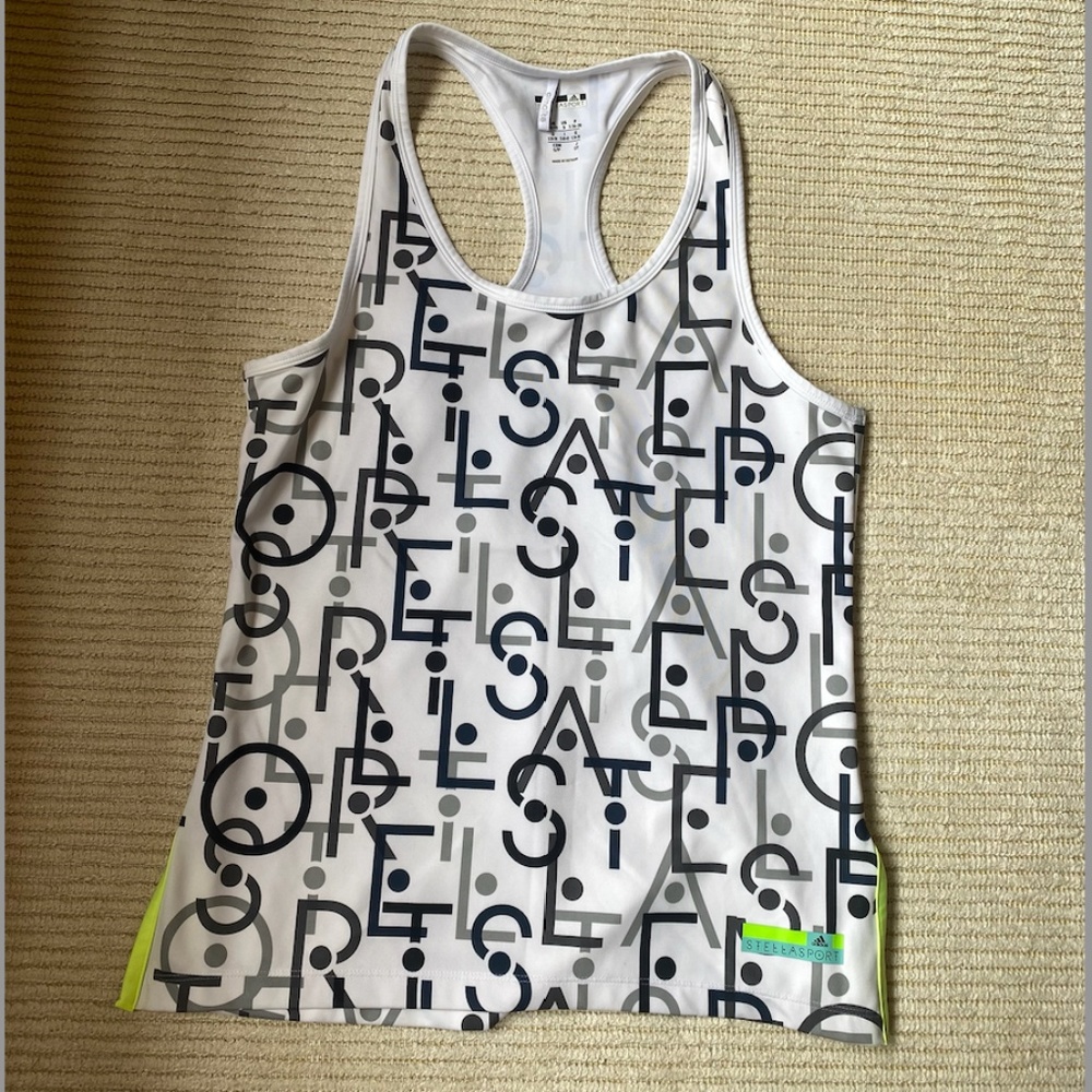 Stella McCartney Stella Sport x Adidas Printed Athletic Tank Top